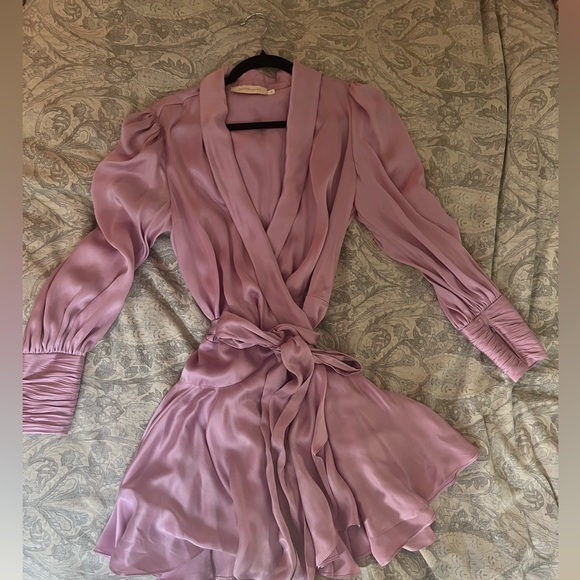 Zimmerman Short Wrap Dress - Picture 3 of 3